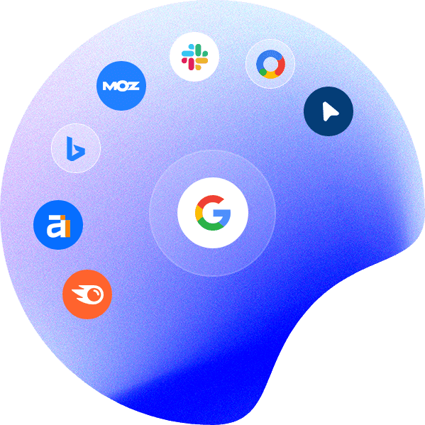 Google Ads dashboard showing search campaigns, keyword performance, and conversion metrics