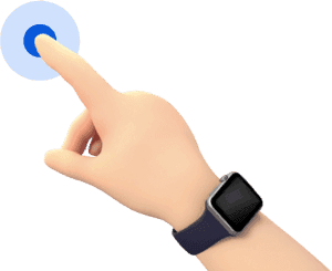 Hand pointing to design expertise